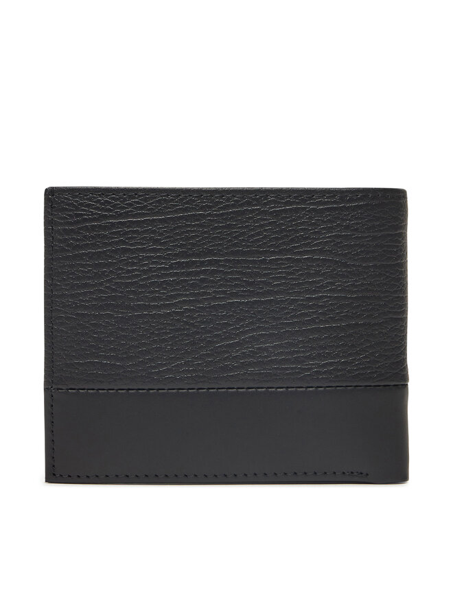 Calvin Klein Portfel męski Calvin Klein Subtle Mix Bifold 5Cc W/Coin K50K512858 Czarny