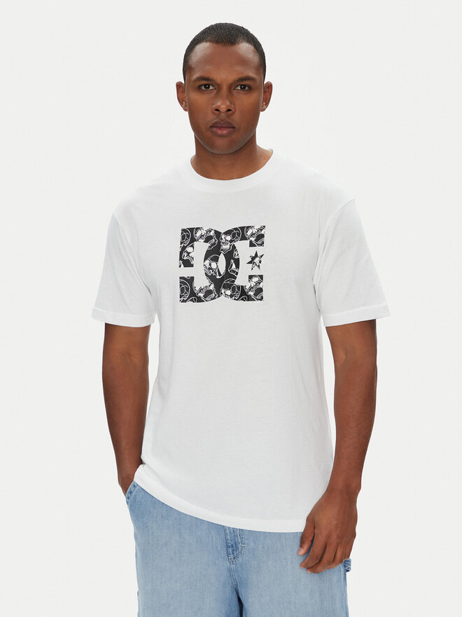 DC DC Футболка ADYZT05461 Білий Regular Fit