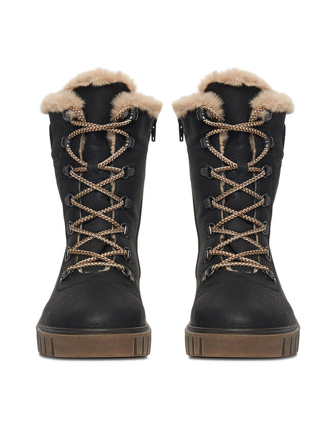 Rieker Schnürschuhe Rieker CEO-Y3424-00 Schwarz