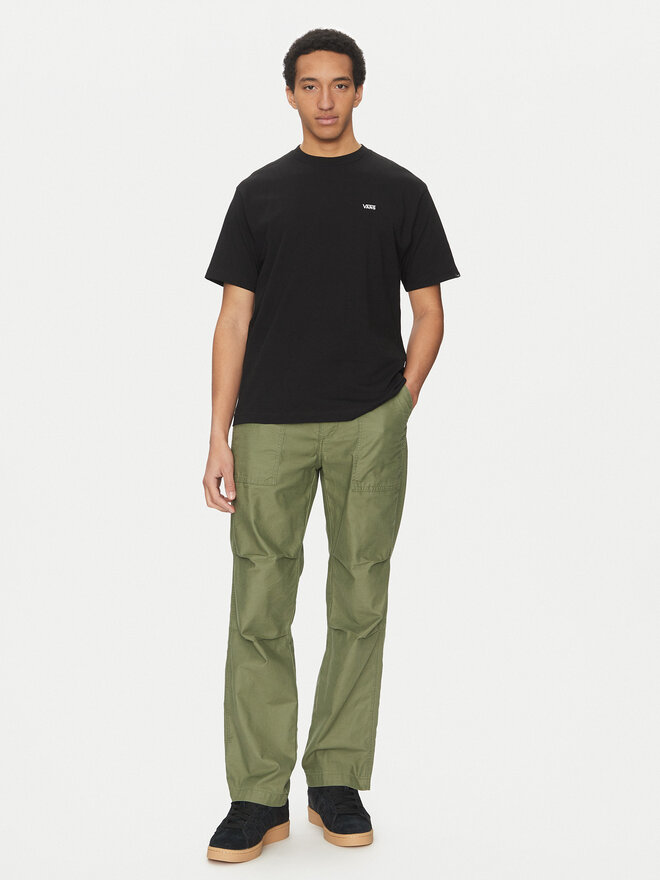 Vans Vans T-Shirt Left Chest II VN000P1P Μαύρο Loose Fit