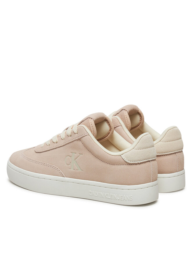 Calvin Klein Jeans Сникърси Calvin Klein Jeans Classic Cupsole Laceup Wt Wm YW0YW01833 Розов