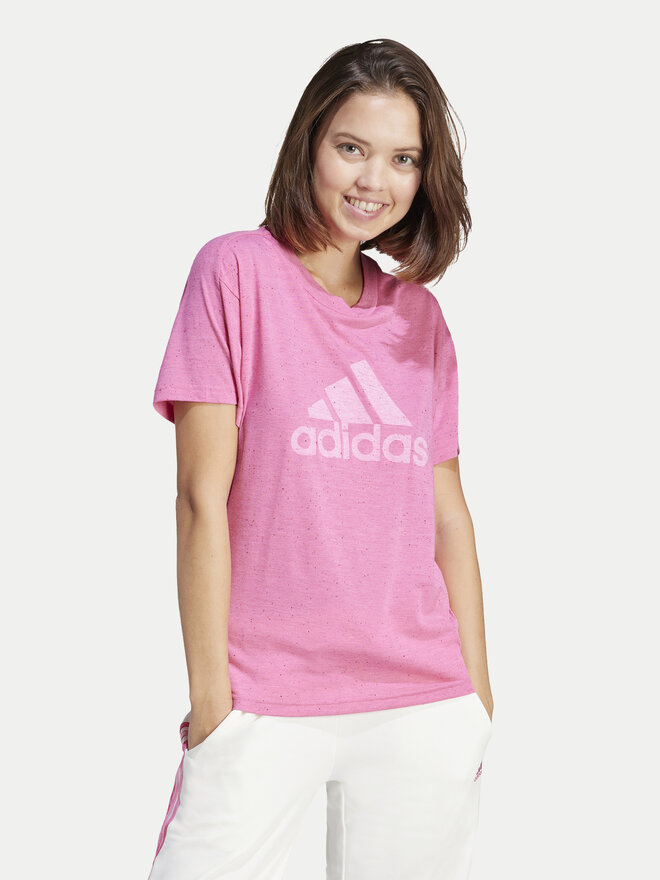 adidas adidas Póló Future Icons Winners 3.0 IS3631 Rózsaszín Relaxed Fit