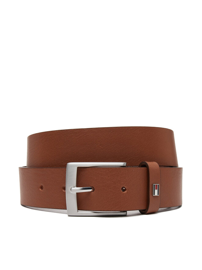 Tommy Hilfiger Ζώνη Ανδρική Tommy Hilfiger Adan 3.5 Ext AM0AM13014 Καφέ