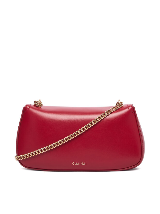 Calvin Klein Handtasche Calvin Klein Ck Convertible Chain Small Bag LV04F3172G Rot