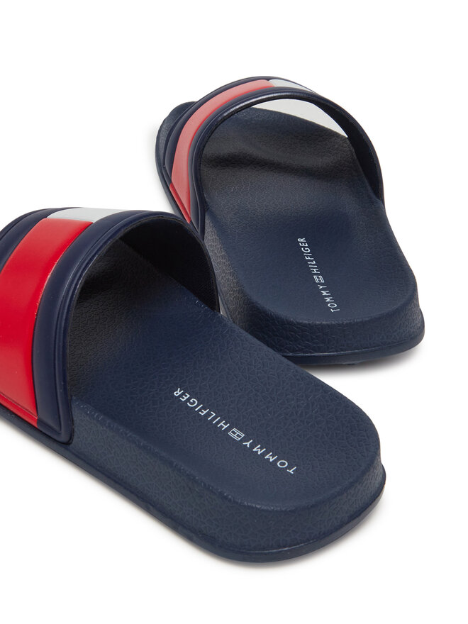 Tommy Hilfiger Papucs Tommy Hilfiger T3X0-33915-1172 Sötétkék