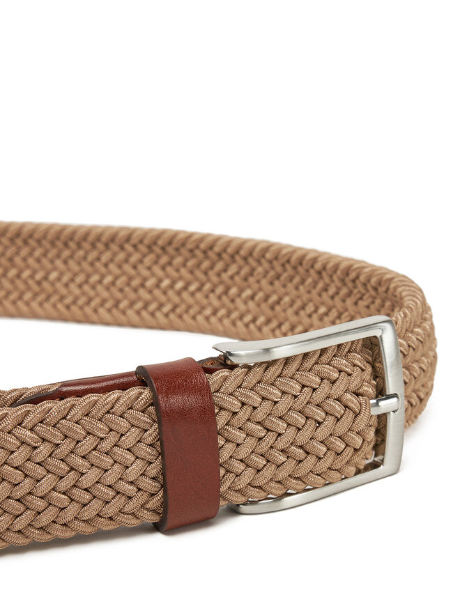 Guess Pasek Męski Guess BMSOFW P5235 Beżowy