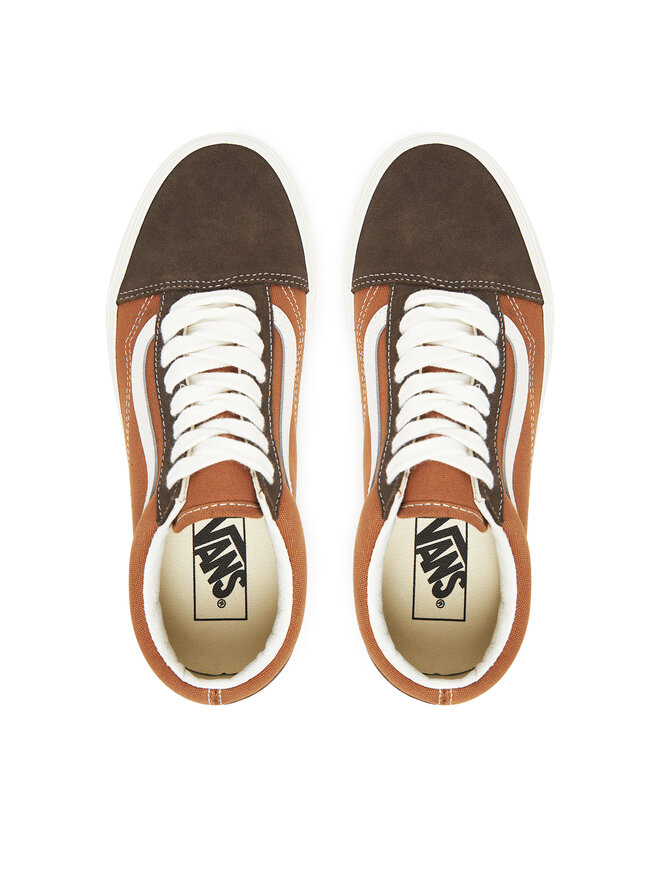 Vans Sneakers aus Stoff Vans Old Skool VN000D9YBW21 Braun