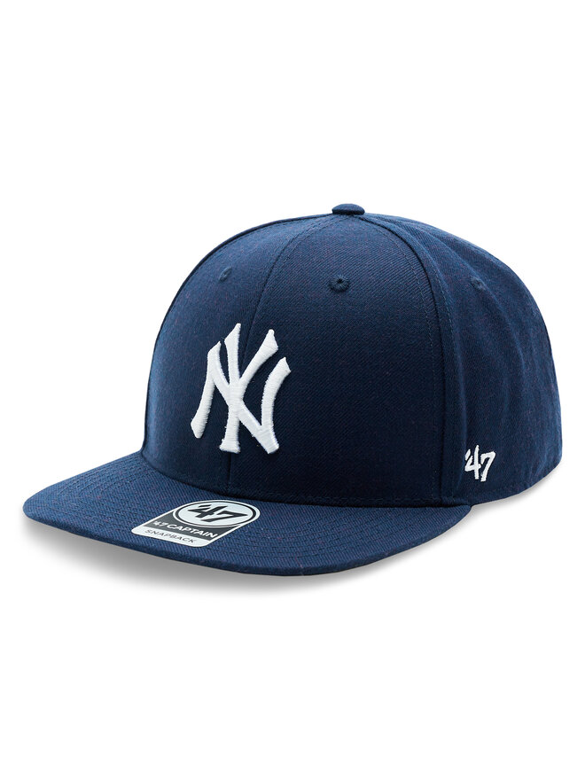 47 Brand Kšiltovka 47 Brand MLB New York Yankees No Shot '47 Captain B-NSHOT17WBP-LN Tmavomodrá