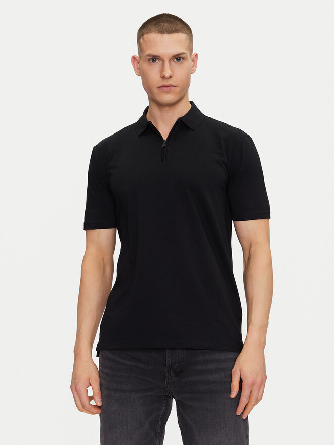 HUGO HUGO Poloshirt Dekok233 50543368 Schwarz Regular Fit