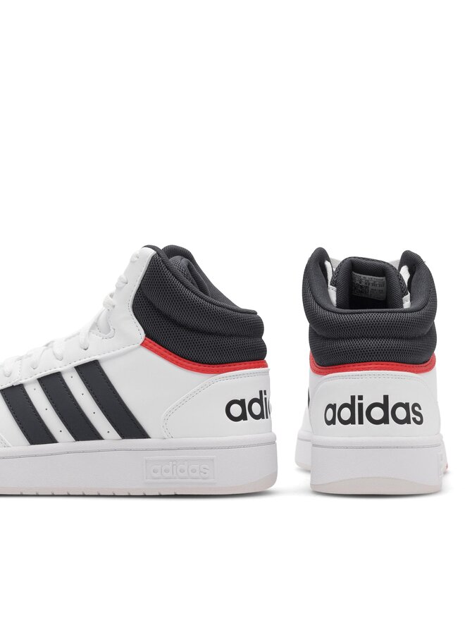adidas Sneakersy adidas HOOPS 3.0 MID GY5543 Biały