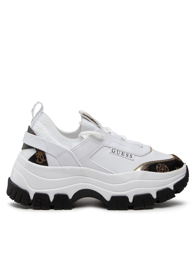 Guess Sneakersy Guess Braydin FL8BYD SMF12 Biały