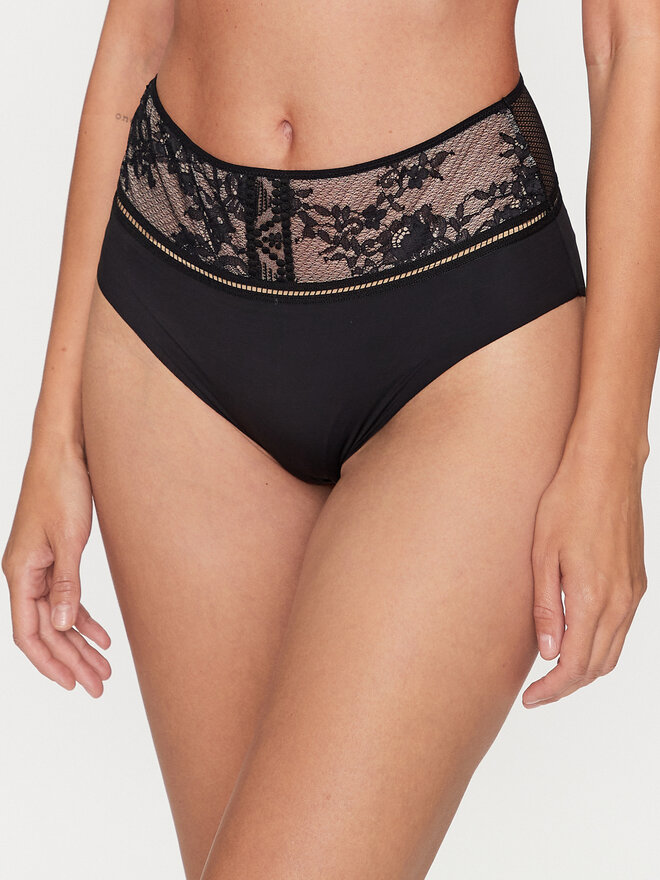 Passionata Passionata Klasszikus magas derekú alsó Olivia P49J30 Fekete