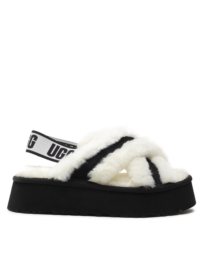 Ugg Hausschuhe Ugg W Disco Cross Slide 1121550 Weiß