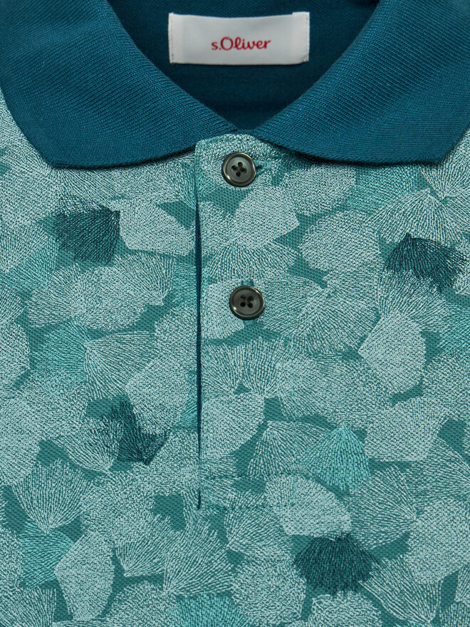 s.Oliver s.Oliver Poloshirt 2143978 Blau Regular Fit