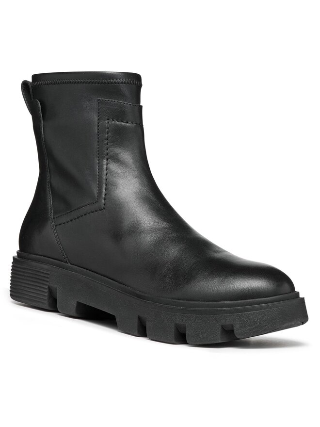 Geox Škornji Geox D Vilde D26UAC 043KB C9997 Črna