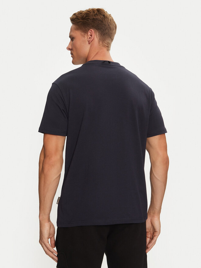Napapijri Napapijri T-Shirt S-Portalet Ss NP0A4I3E Dunkelblau Relaxed Fit