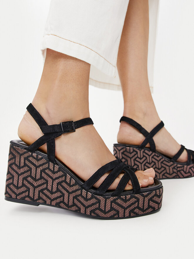 Tamaris Sandalen Tamaris 1-28014-42 Schwarz