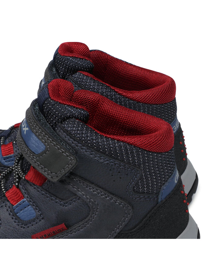Geox Botines planos Geox J Teram B.B Abx J16AEA 0FEFU C4244 M Azul marino