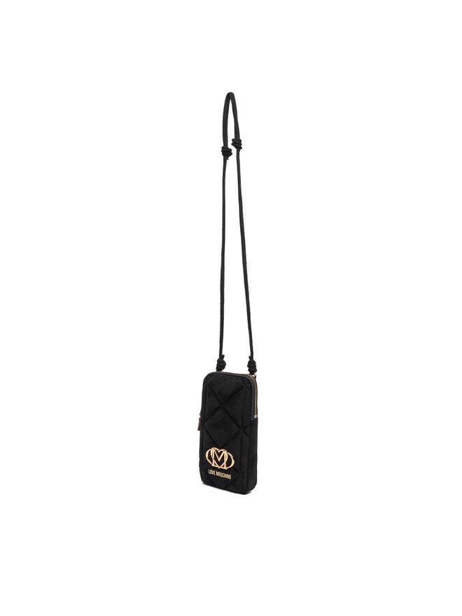 LOVE MOSCHINO Torbica za telefon LOVE MOSCHINO JC5645PP0NKE0000 Črna