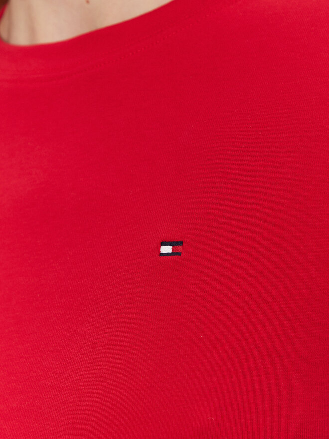 Tommy Hilfiger Tommy Hilfiger Marškinėliai New Cody WW0WW40587 Raudona Slim Fit