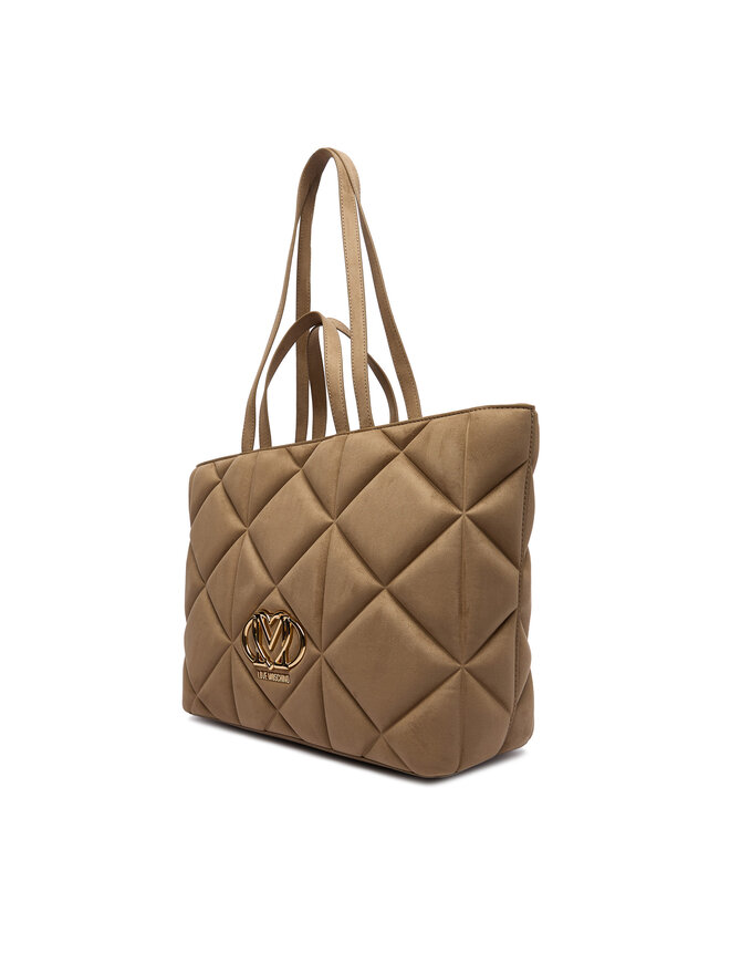 LOVE MOSCHINO Ročna torba LOVE MOSCHINO JC4397PP0NKE0105 Bež