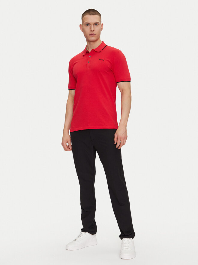 HUGO HUGO Поло Dinoso222 50467344 Червоний Slim Fit