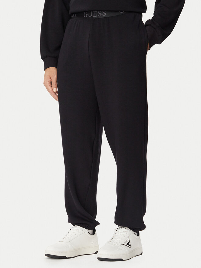 Guess Guess Pyjamahose U6BB01 K5428 Schwarz Regular Fit