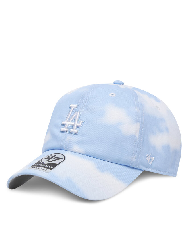 47 Brand Șapcă 47 Brand MLB LA Dodgers In The Clouds ’47 Clean Up B-ITCCU12PTS Albastru celest