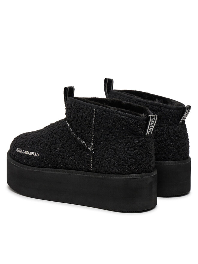 KARL LAGERFELD Členková obuv KARL LAGERFELD KL48522W Čierna