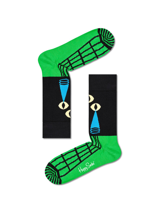 Happy Socks 4 pár hosszú szárú unisex zokni Happy Socks XSPA09-0200 Színes