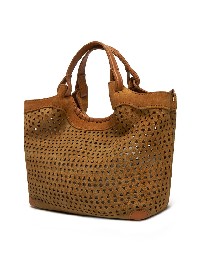 Gianni Chiarini Дамска чанта Gianni Chiarini Dua BS 11679 CMLSR Кафяв