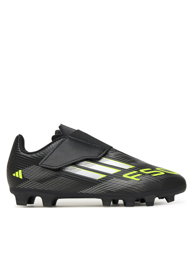 adidas Futbola apavi adidas F50 Club Hook-and-Loop Firm/Multi-Ground Boots Kids JI0037 Melns
