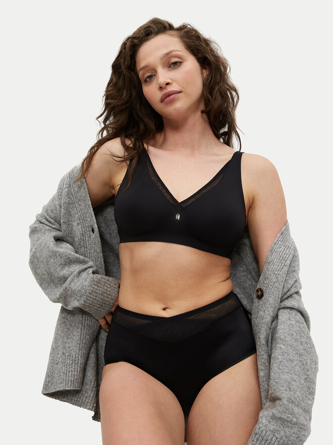 Triumph Triumph Modeliuojantis apatinis trikotažas, apatinė dalis True Shape Sensation 10162228 Juoda