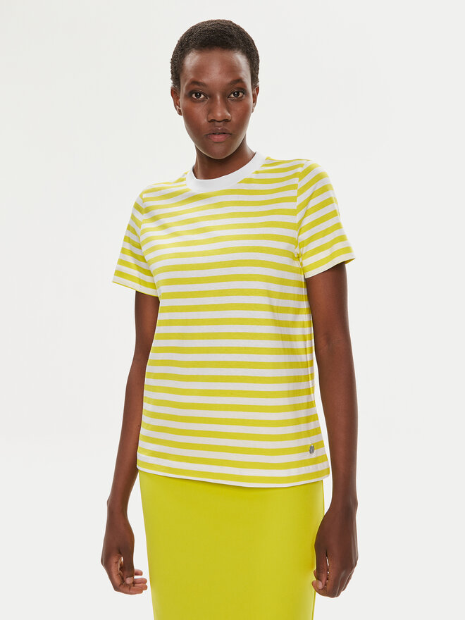 Tamaris Apparel Tamaris Apparel Camiseta Dabra TAW0892 Amarillo Regular Fit