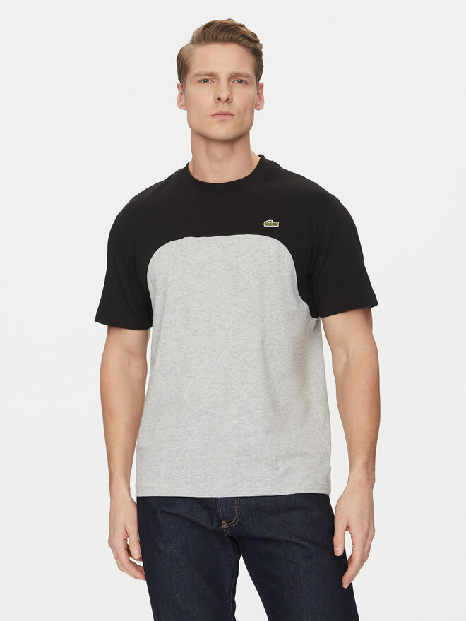 Lacoste Lacoste T-Shirt TH9551 Grau Classic Fit