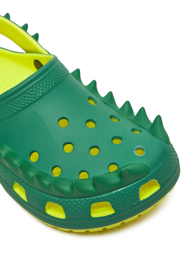 Crocs Şlapi Crocs Classic Spikes Clog K 210010 Verde