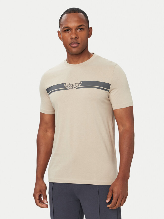 Guess Guess Футболка Z6YI25 K5089 Бежевий Regular Fit