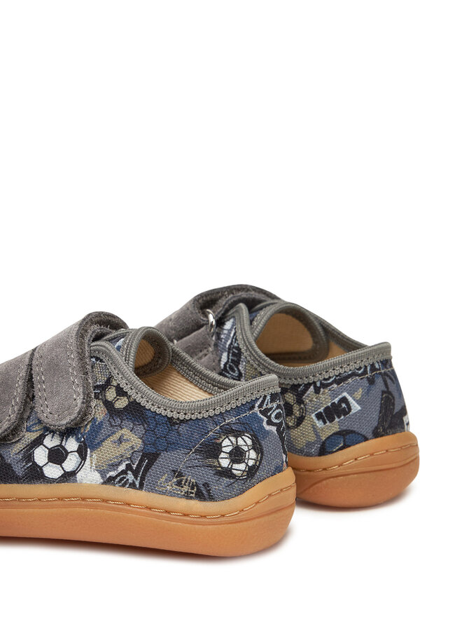 Froddo Papuče Froddo Barefoot Canvas G1700379-27 M Sivá