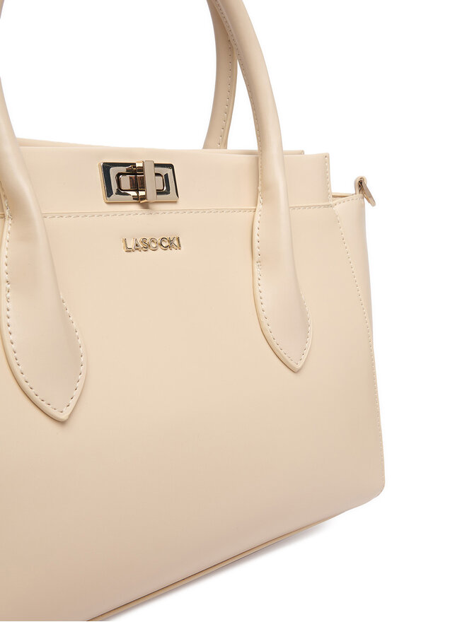 Lasocki Handtasche Lasocki CEO-LSK-L-020-09 Creme