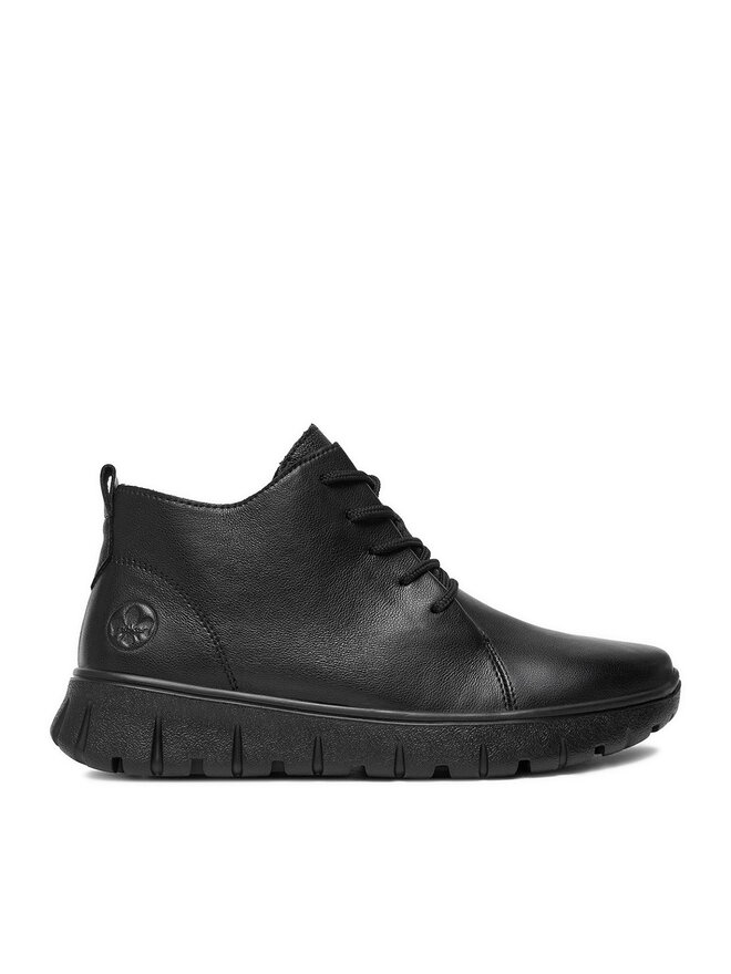Rieker Schnürschuhe Rieker N1331-00 Schwarz