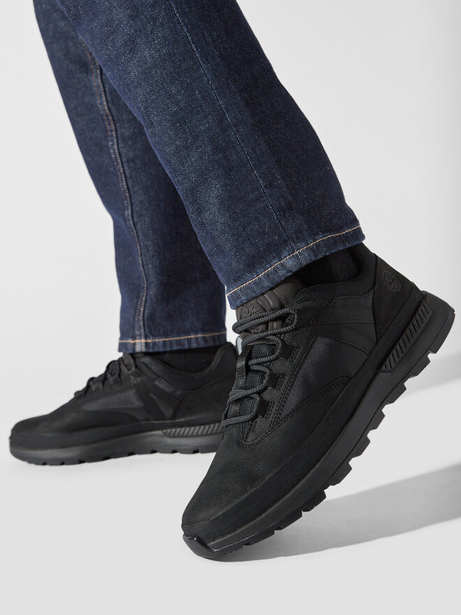 Black low top timberlands clearance
