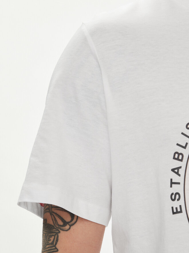 Jack&Jones Jack&Jones Camiseta Loof 12248624 Blanco Standard Fit