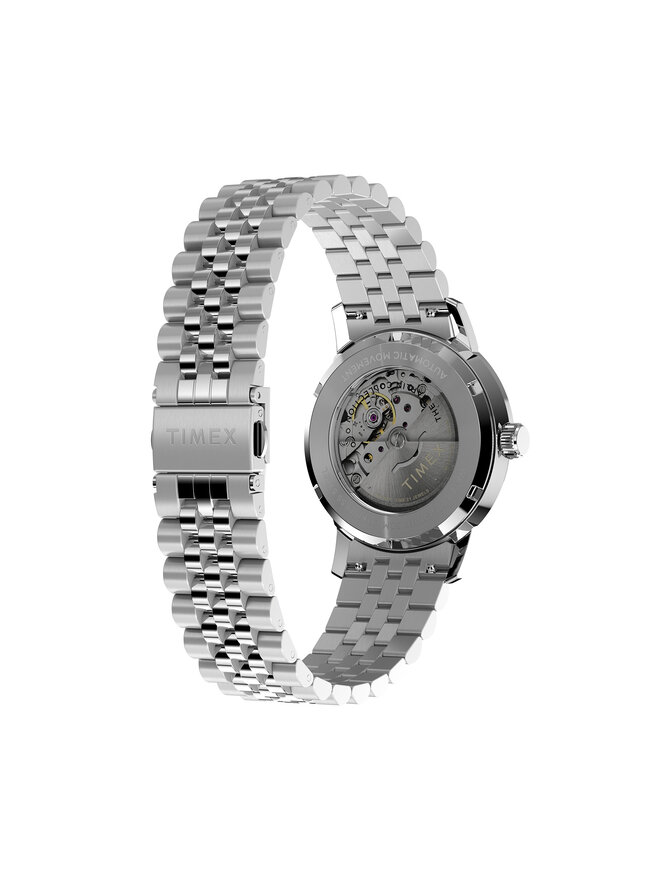 Timex Zegarek Timex Marlin® Automatic TW2W93200 Srebrny