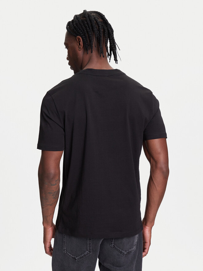 HUGO HUGO T-Shirt Dapusi 50544458 Μαύρο Regular Fit