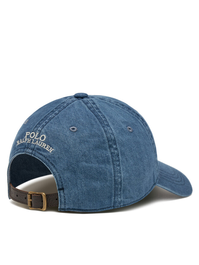 Polo Ralph Lauren Czapka z daszkiem Polo Ralph Lauren 211967367001 Niebieski