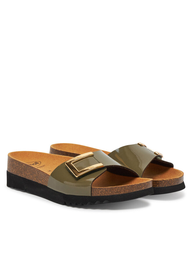 Scholl Παντόφλες Scholl Monterey Mule MF31555 Χακί