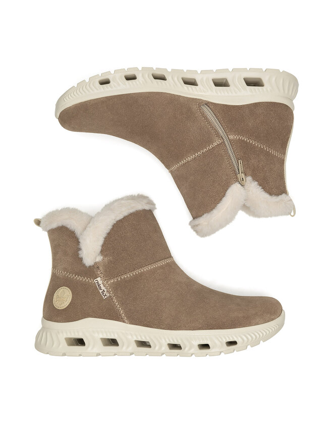 Rieker Botine Rieker M6050-64 Bej