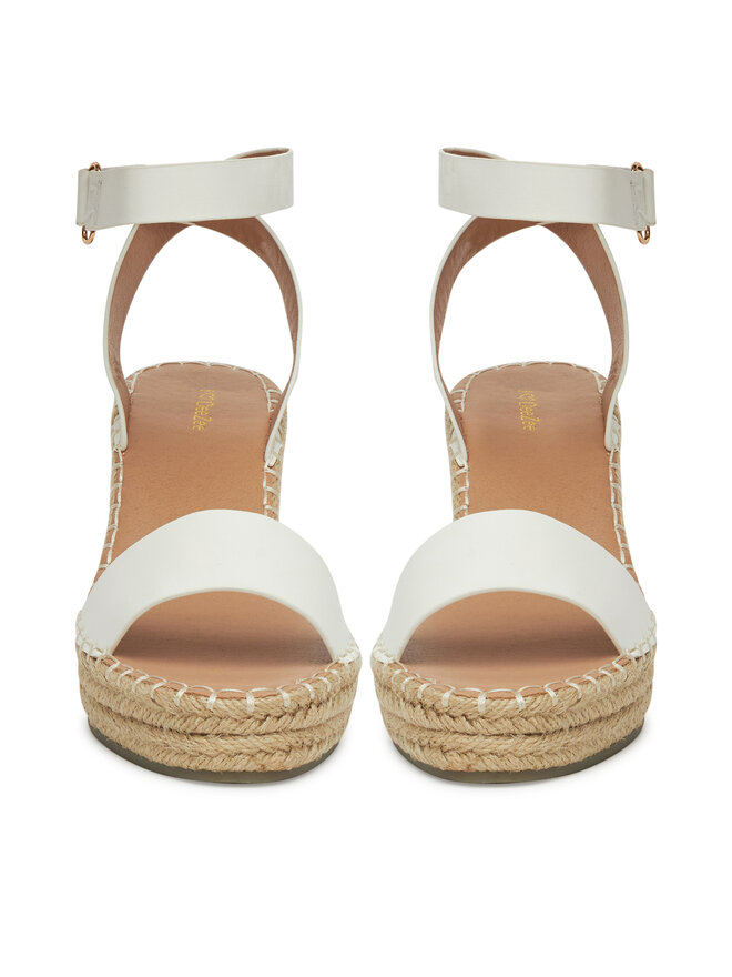 DeeZee Espadrilky DeeZee JSZ2022-06 Biela