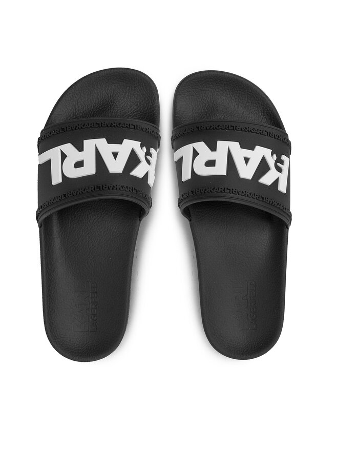 KARL LAGERFELD Papucs KARL LAGERFELD KL70004 Fekete