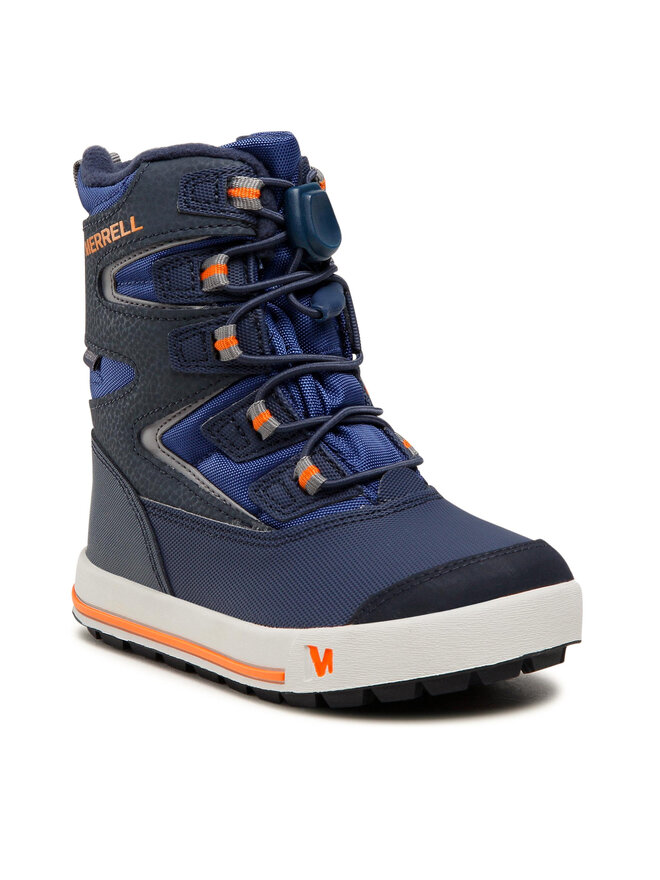 Bottes de neige Merrell Snow Bank 3.0 Wtrpf MK265184 Bleu fr.eschuhe.ch